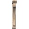 Ekena Millwork Legacy Slat Smooth Bracket w/ Offset Brace, Douglas Fir, 5 1/2"W x 34"D x 42"H BKT0604X34X42LEC06SDF - alternate 2